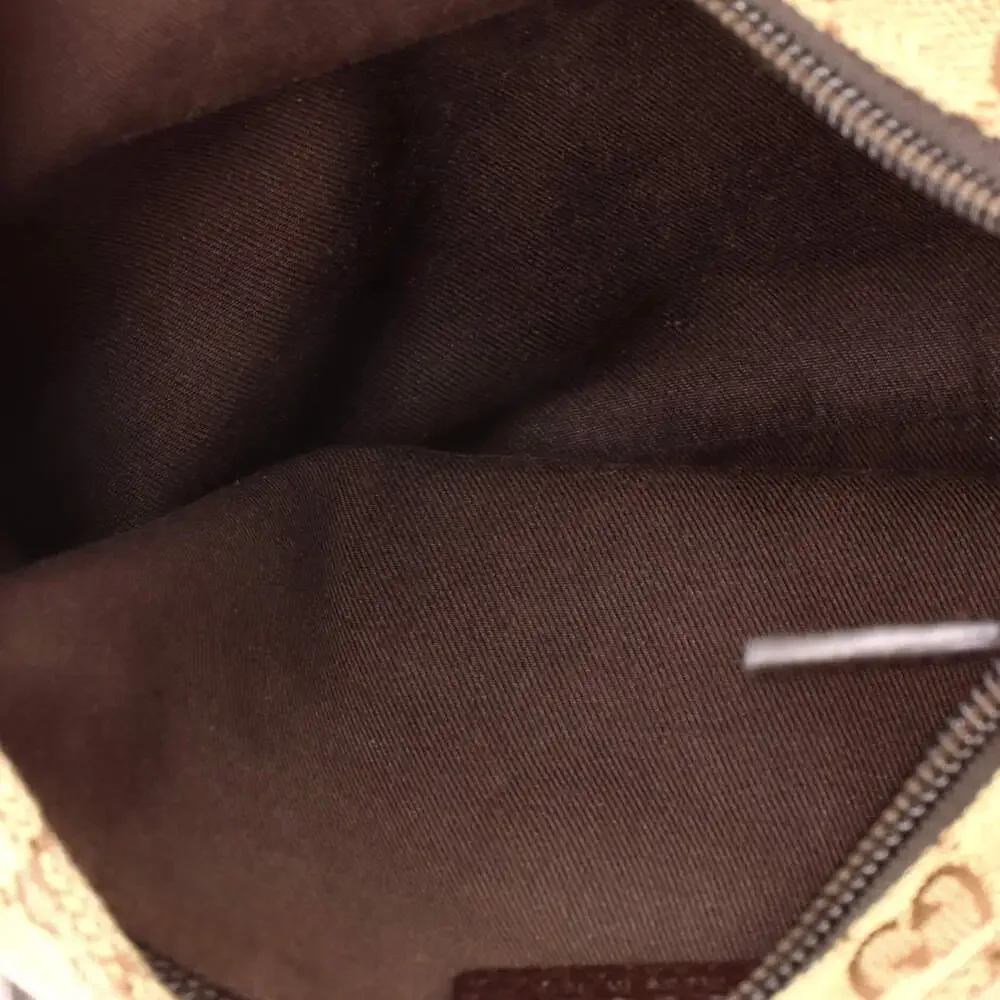 Gucci Web Strap Zip Messenger Bag Gg #239244G11B - Picture 5 of 7